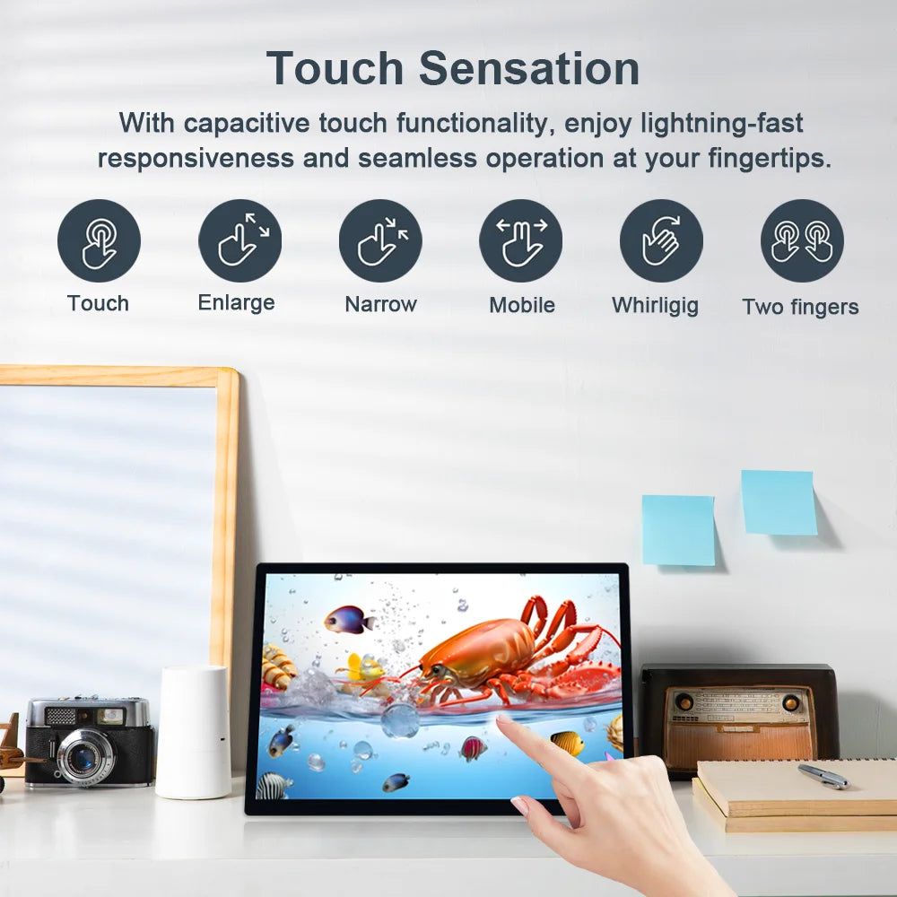 Amoled Display 10.5 Inch OLED Touchscreen 2K 2560x1660 16:10 IPS AM-OLED 60Hz Laptops Raspberry Pi Panel