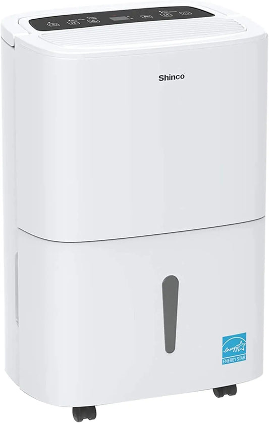 Shinco 150 Pints Energy Star Dehumidifier with WIFI for Large Spaces up to 7,000 Sq.Ft Built-in Pump, 1.85 Gallon Water Tank