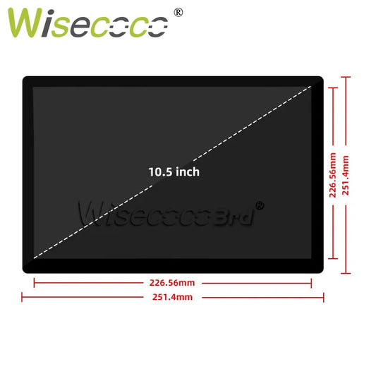 Amoled Display 10.5 Inch OLED Touchscreen 2K 2560x1660 16:10 IPS AM-OLED 60Hz Laptops Raspberry Pi Panel