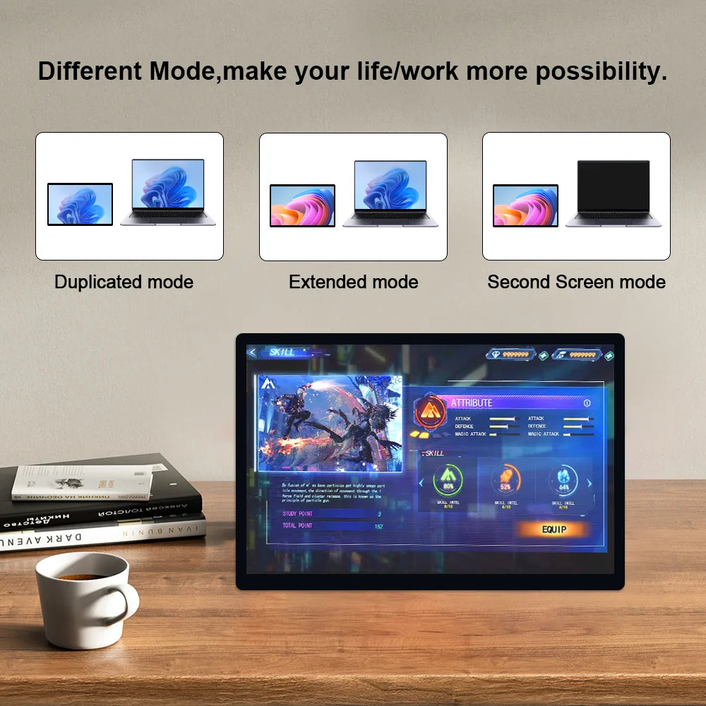 Amoled Display 10.5 Inch OLED Touchscreen 2K 2560x1660 16:10 IPS AM-OLED 60Hz Laptops Raspberry Pi Panel